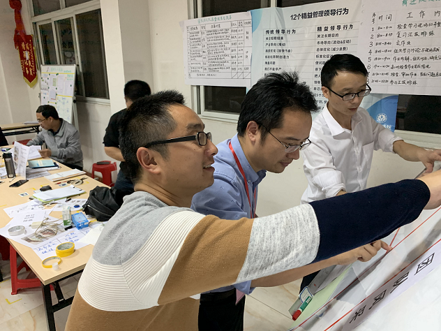 長(cháng)隆科技精益領(lǐng)導力集訓班